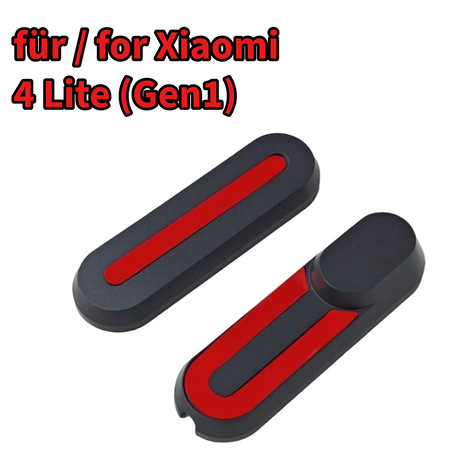 Aftermarket Vorderradabdeckung mit Reflektor Rot Kuntstoff für Xiaomi Scooter 4 Lite Gen 1