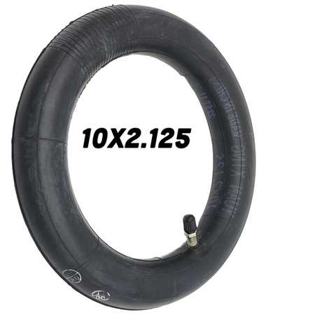 Ninebot Segway D18 D28 D38 Schlauch 10x2.125 gerades Ventil 2er Set OEM Ersatz – Bild 3