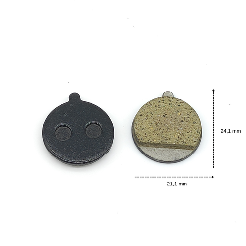 Slidefox NT Bremsbelag 2 Paar Semi Metall Ersatz Aftermarket – Bild 8