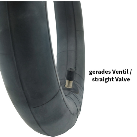 CST 8.5x2 50-156 Schlauch gerades Ventil verstärkt 2er Set für E-Scooter – Bild 3