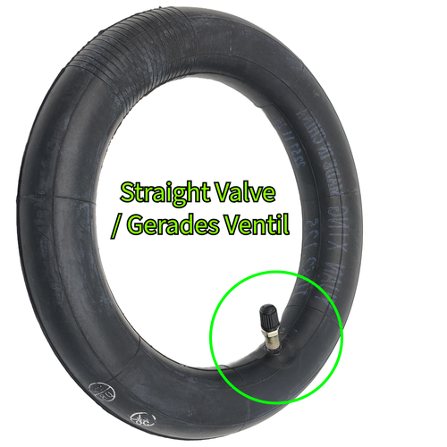 Odys Alpha X5 Schlauch 10x2.125 gerades Ventil 2er Set Ersatz Aftermarket – Bild 4