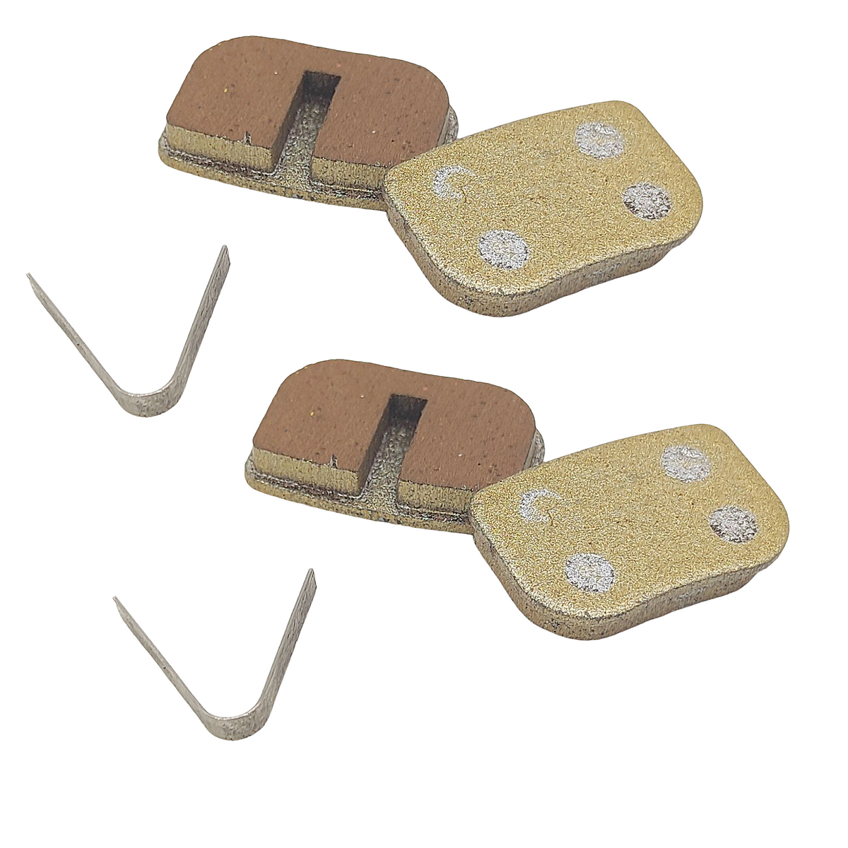 Bremsbelag Voll Metall für FORÇA Captain Pro 2er Set Aftermarket