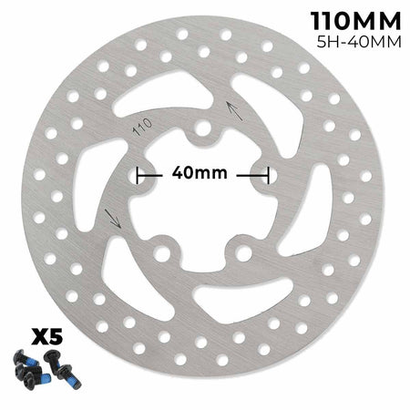 Xiaomi Mi 1s Mi3 Bremsscheibe 110mm 5 Loch breite Version Schrauben Aftermarket – Bild 4