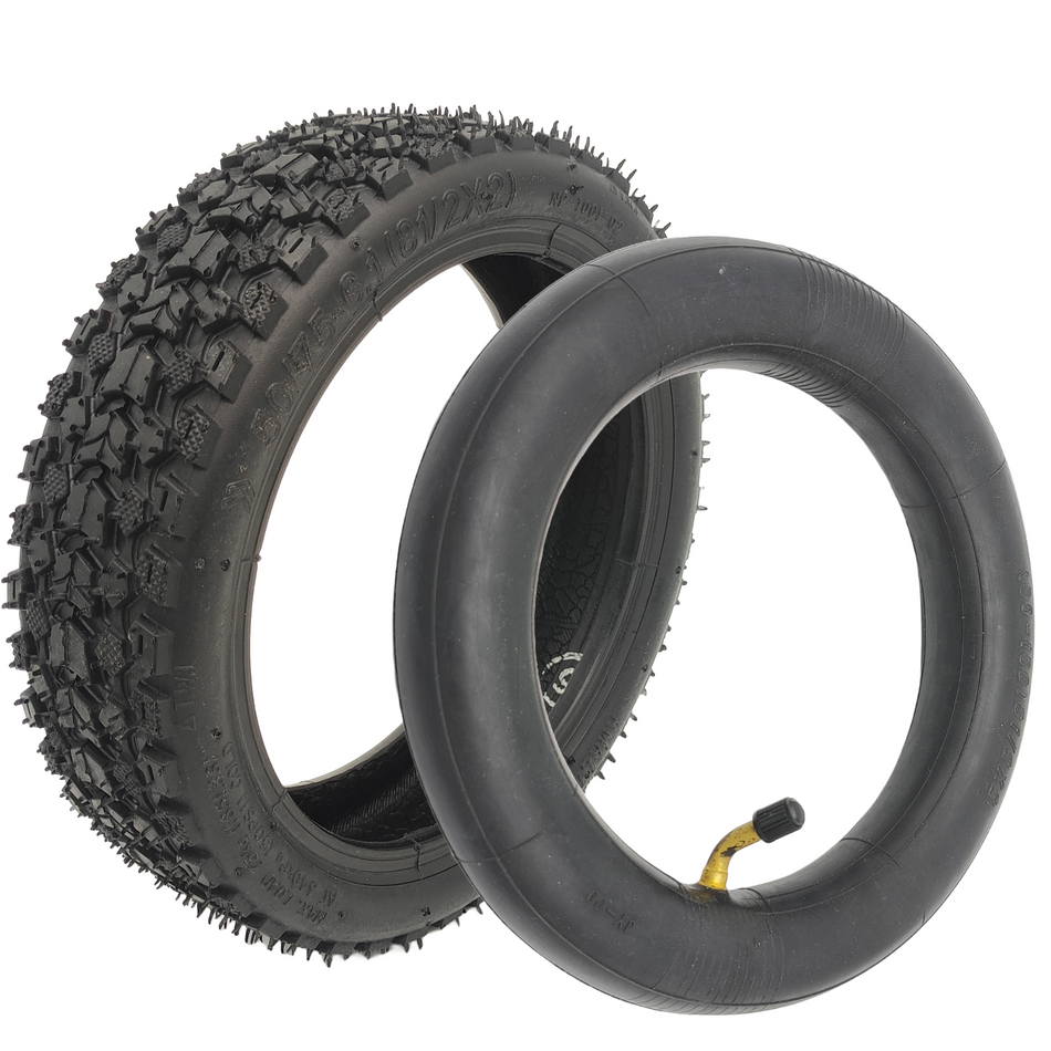 SoFlow SO3 SO4 Off-Road Reifen mit abgewinkelten Schlauch 8.5x2 Zoll Aftermarket – Bild 1