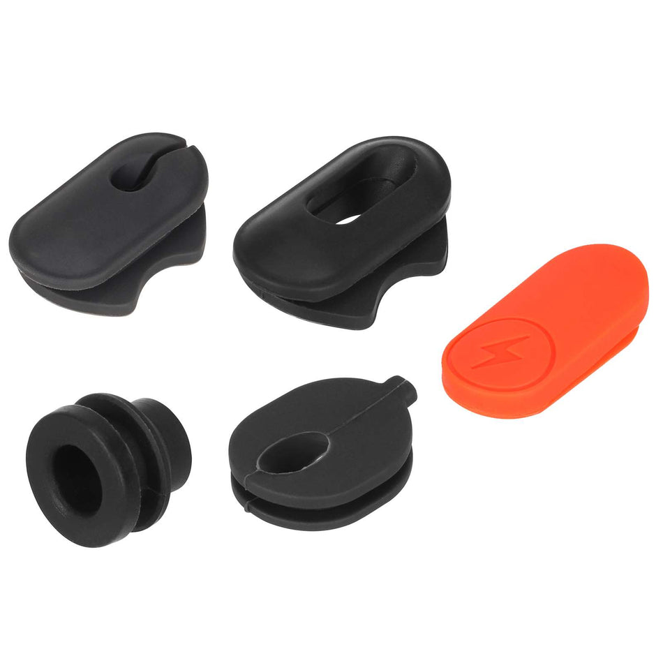 Original schwarzes Silikon Abdeckungsset mit Ladeanschluss für Xiaomi Elite