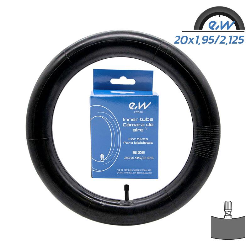 Schlauch 20 Zoll Autoventil 2er Set für Hercules Rob Fold 10 / 9 E-Bike – Bild 7