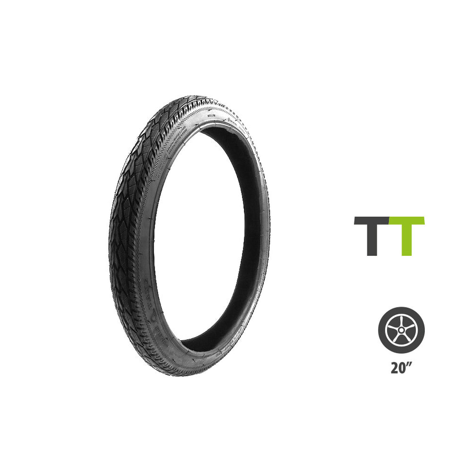 Chaoyang Reifen 20x1.95 Zoll (47-406) Tubetype Straßenpr für Generic E-Scooter – Bild 1