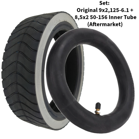 SoFlow Reifen Schlauch Set Original Reifen 9x2,125 Schlauch SO One – Bild 1
