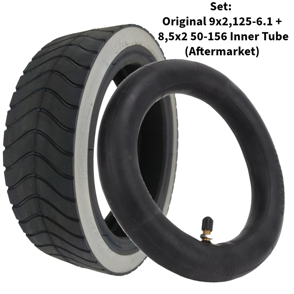 SoFlow Reifen Schlauch Set Original Reifen 9x2,125 Schlauch SO One – Bild 1