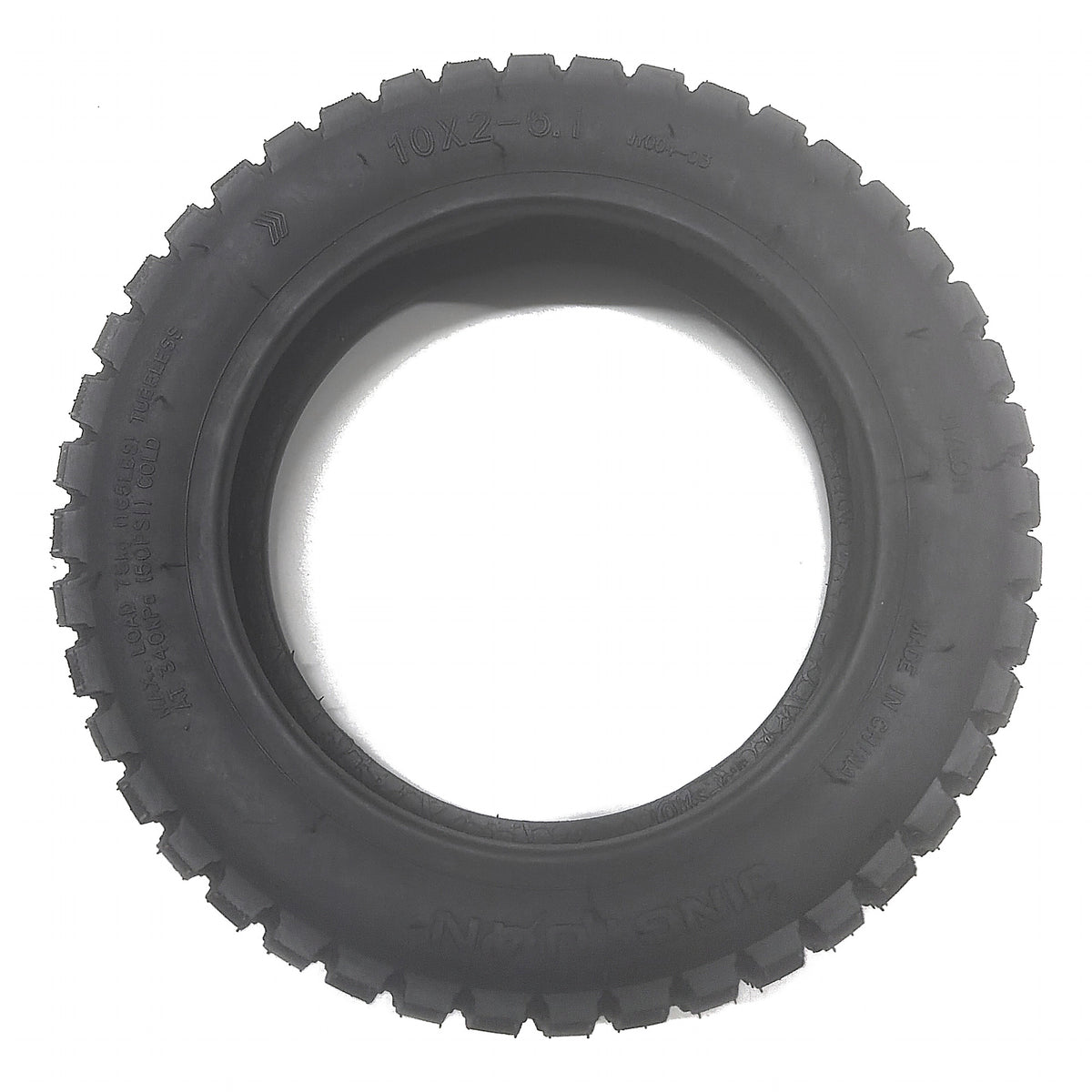 10 Zoll Tubeless Umbaukit 2x Offroad Reifen 10x2-6.1 für Xiaomi Pro 2 1S Mi 3 – Bild 3