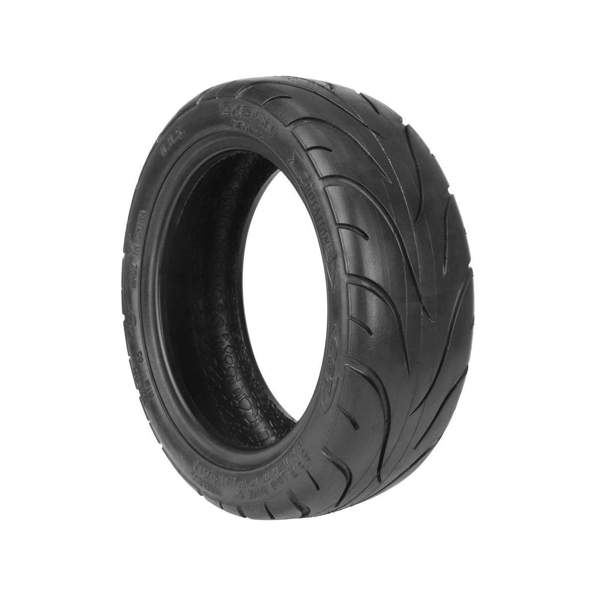 CST Tubeless Reifen 10x2.50-6 + Ventil, 6 Zoll Felge 150 mm, NICHT 6,5 Zoll – Bild 5