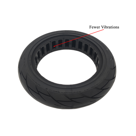 Ninebot Segway F65 Vollgummi Reifen 10x2.125 Zoll (44mm) Schwarz Soft – Bild 10