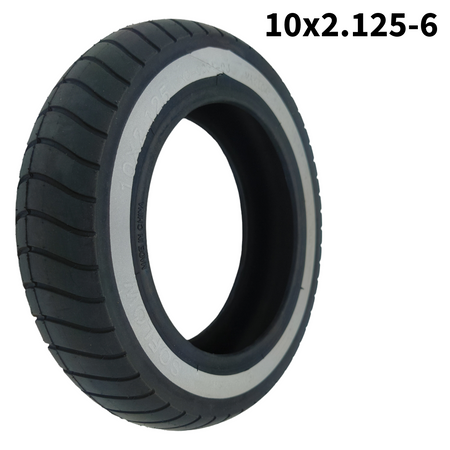 SoFlow SO2 Air Max Original Reifen 10x2.125-6 mit weißen Reflektorstreifen
