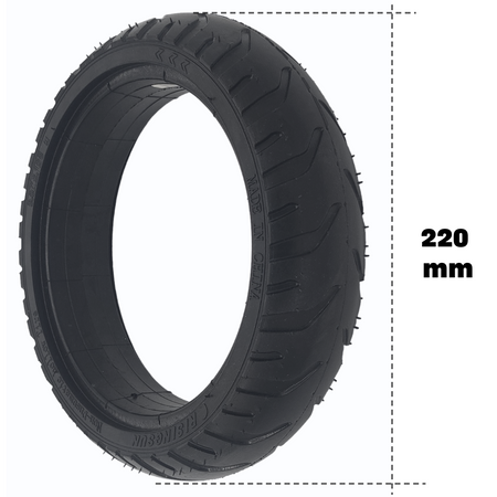 Vollgummireifen für Ninebot E22 E25 E45 Serie 9x2.125 Zoll Reifen Risingsun