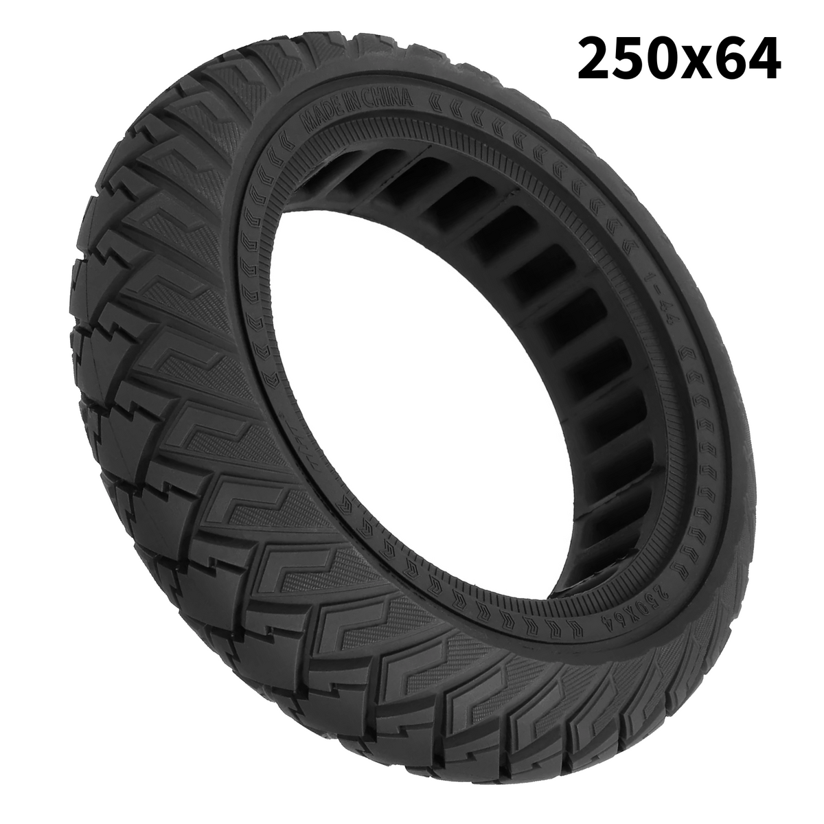 Ulip Vollgummireifen 250x64 Schwarz Aftermarket Ersatz – Bild 2