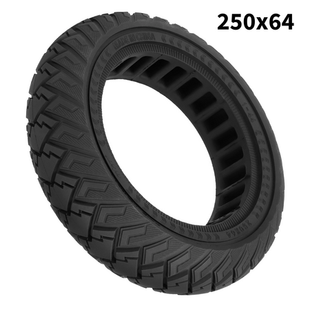 Ulip Vollgummireifen 250x64 Schwarz Aftermarket Ersatz – Bild 2