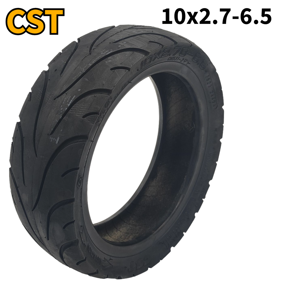 ePowerFun Pulse Reifen CST 10x2.7-6.5 Tubeless Reifen ohne Gelschicht mit Ventil – Bild 2