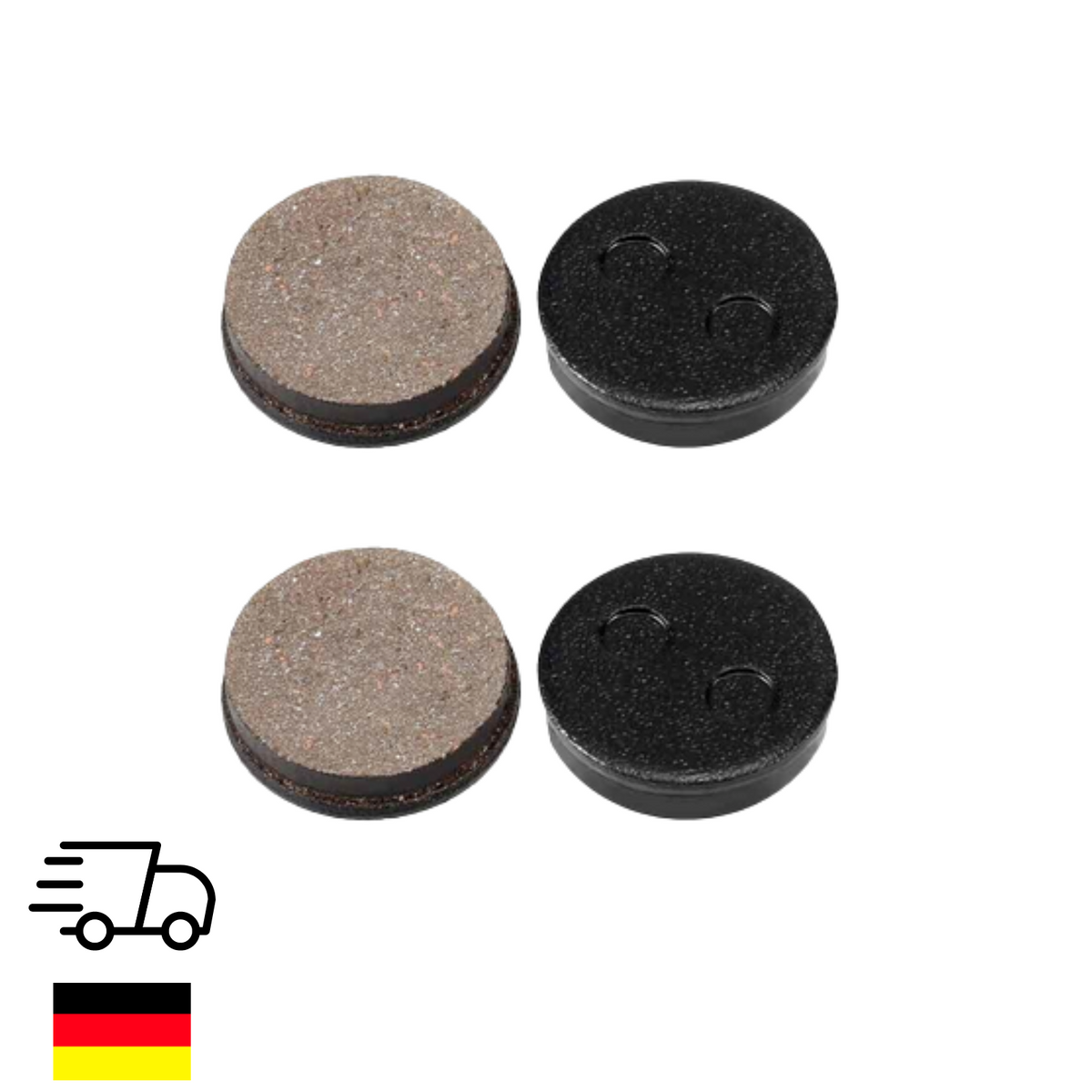 Xiaomi M365 Bremsbeläge Bremsbelag Brake Pads Bremsenbelag 4er Set Neu 2 Paar – Bild 2