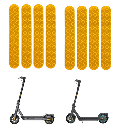 Ninebot Max G30D G30D II Reflektoren Set Reflektorstreifen 2er Set – Bild 1