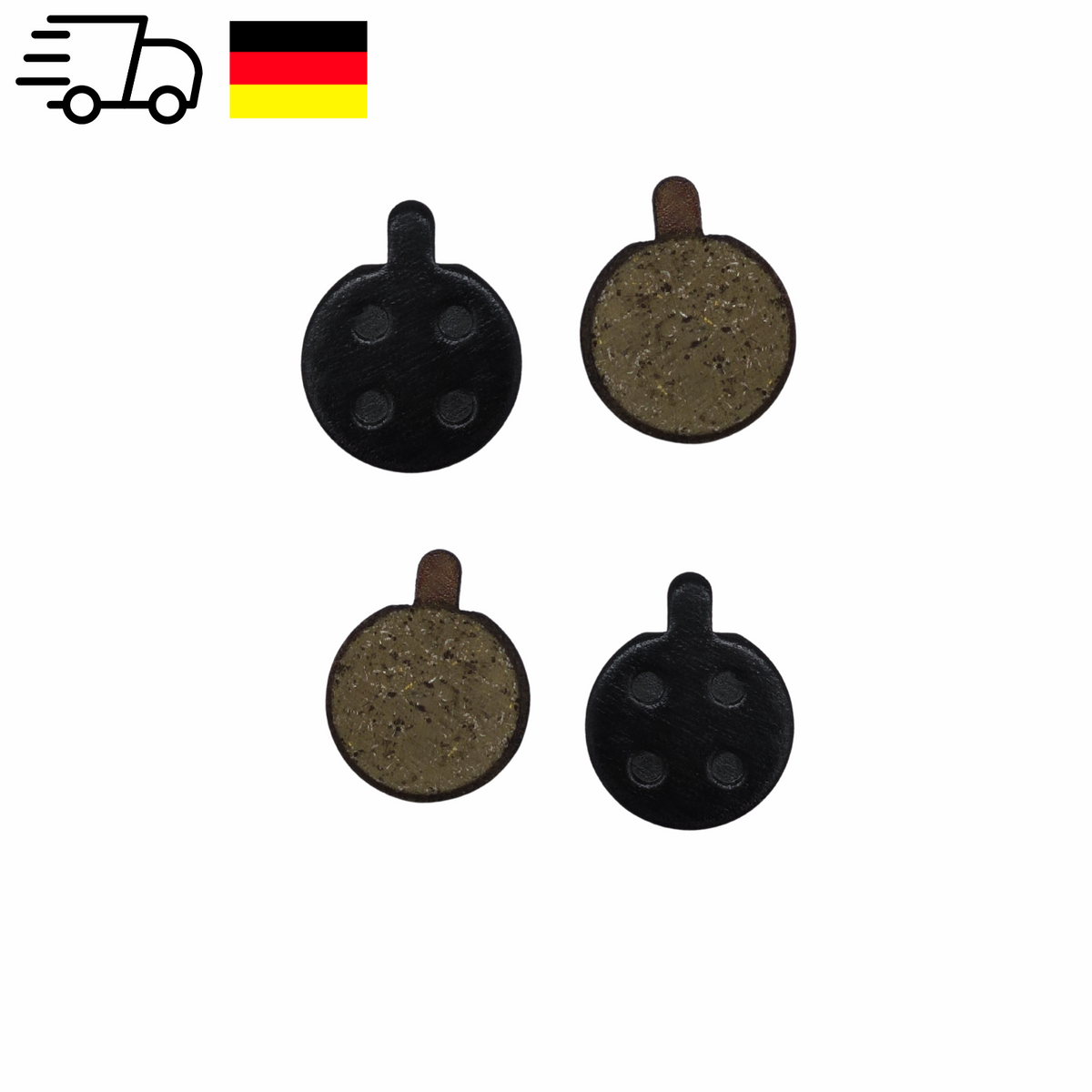 Xiaomi Mi 1s Pro2 M365 Pro Bremsbeläge Bremsbelag Bremsenbelag 4er Set 2 Paar – Bild 2