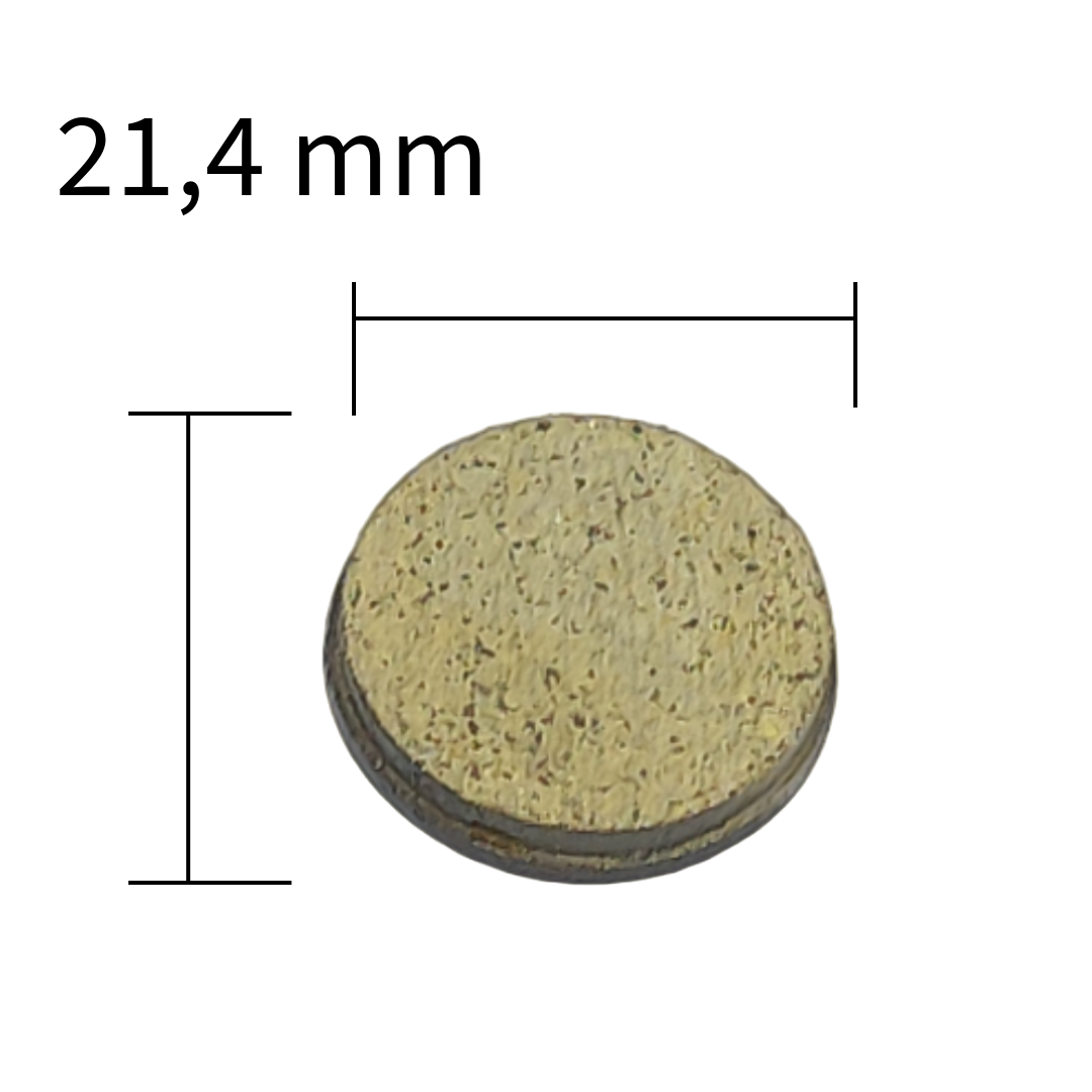 Fiido E-Bike Bremsbelag D11/L2/L3/Q1/Q1S/M1/M1Pro/D21/M21 Ersatz Semi-Metall – Bild 5