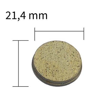 Fiido E-Bike Bremsbelag D11/L2/L3/Q1/Q1S/M1/M1Pro/D21/M21 Ersatz Semi-Metall – Bild 5