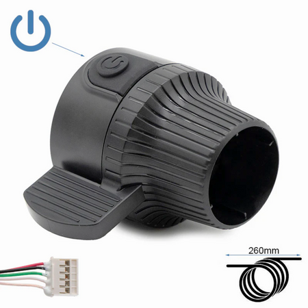 Drehgas mit Anschaltknopf für Kukirin G4 Originalteil