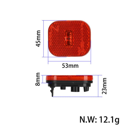 Rücklicht Abdeckung für Ninebot Max G2D G2E G2 Aftermarket