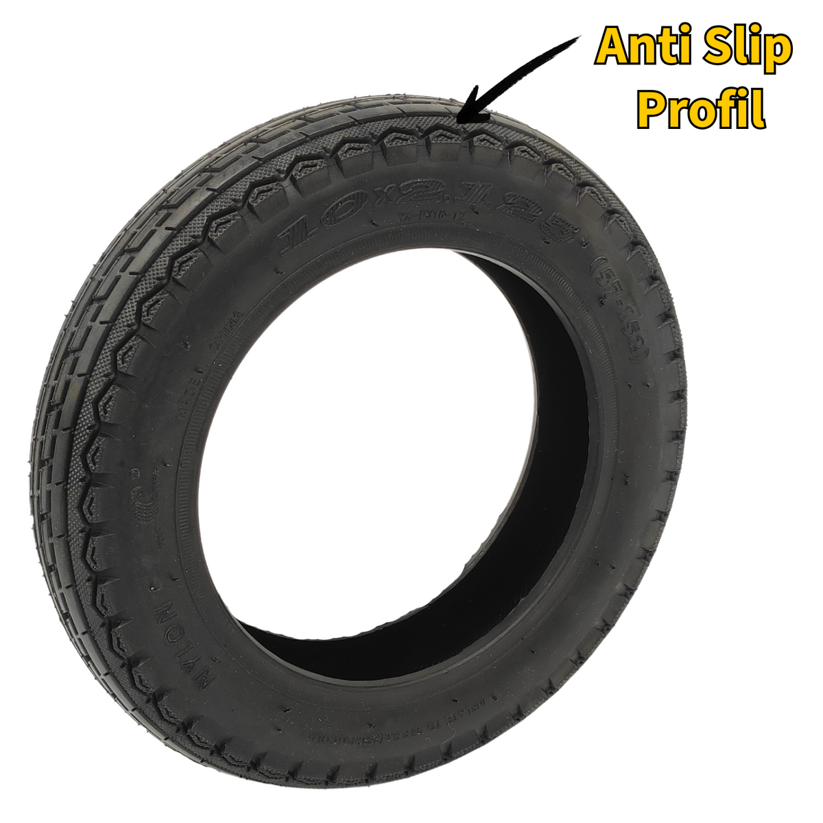 SoFlow SO MyTier Reifen Set Anti Slip mit Schlauch 10x2.125 45/90° – Bild 7