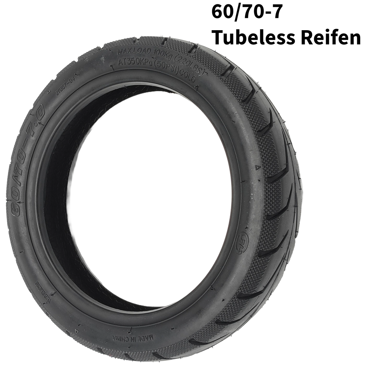 Xiaomi 4 Pro Plus Reifen 60/70-7 Tubeless Reifen ohne Gelschicht  Ersatz – Bild 1