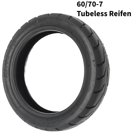 Xiaomi 4 Pro Plus Reifen 60/70-7 Tubeless Reifen ohne Gelschicht  Ersatz – Bild 1