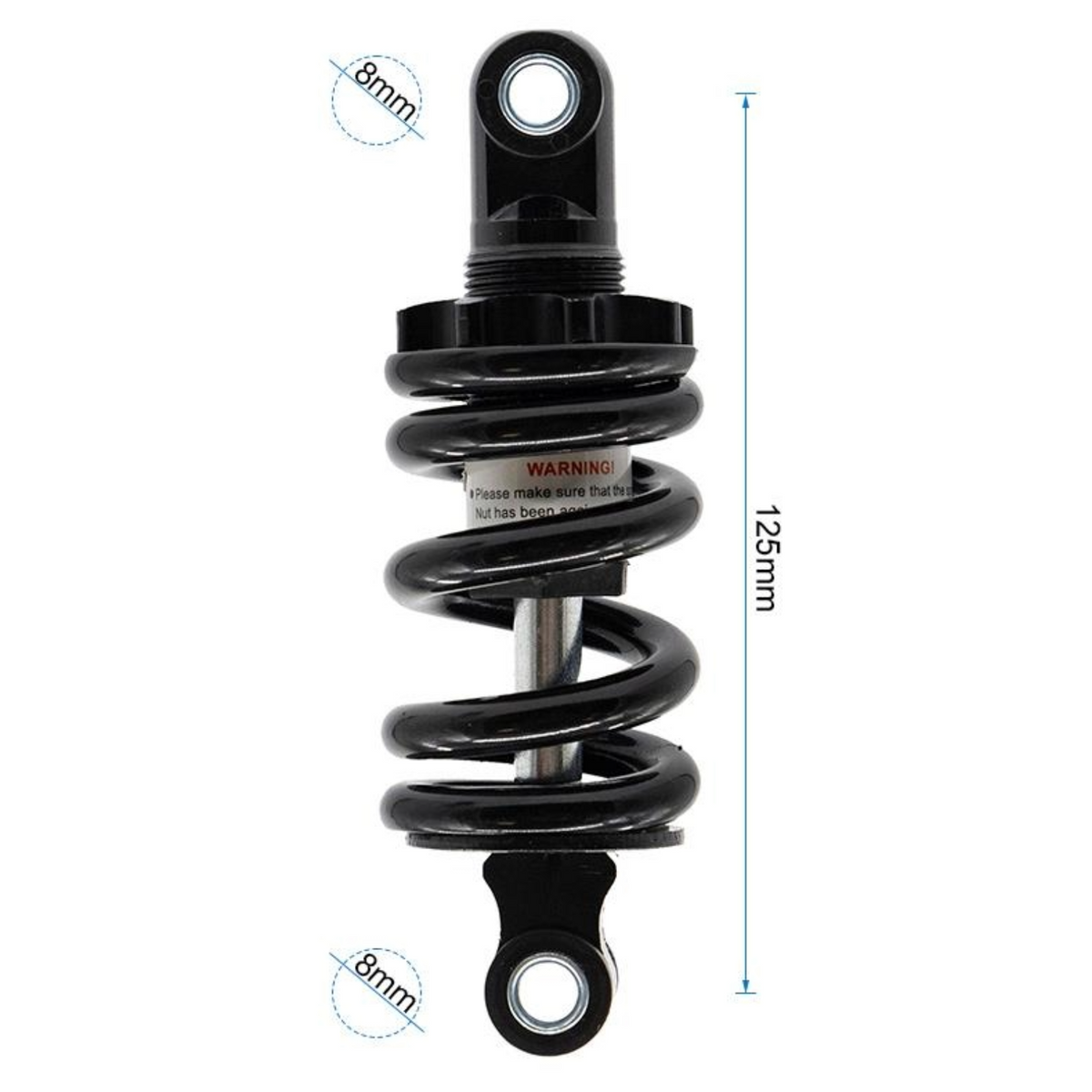 Stoßdämpfer 125mm für E-Scooter