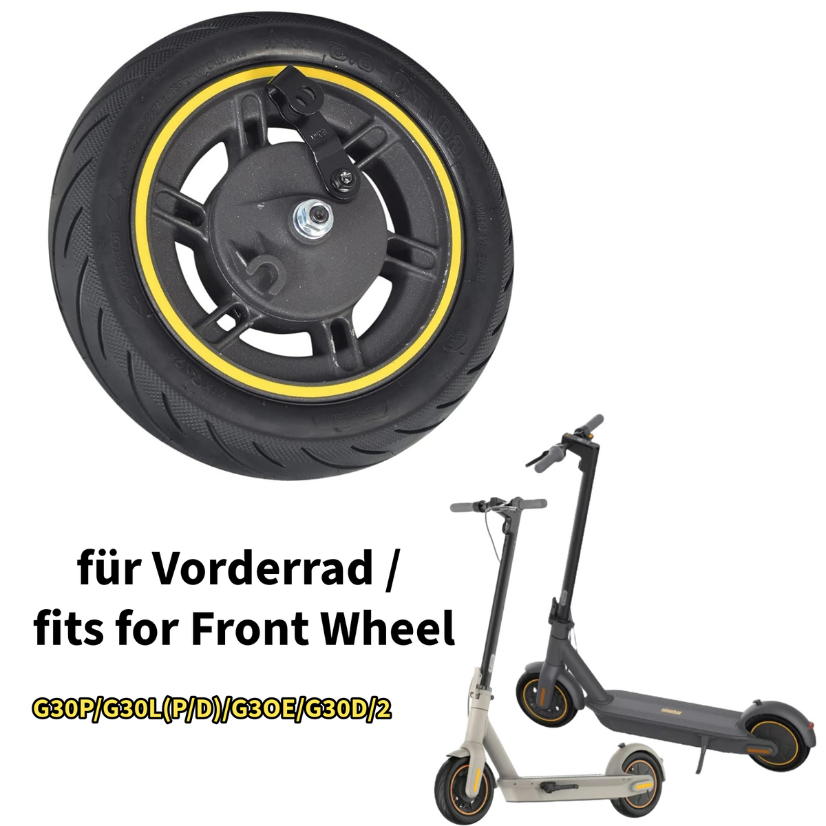Vorderrad für Ninebot Max G2D Max G2E Max G2 Aftermarket