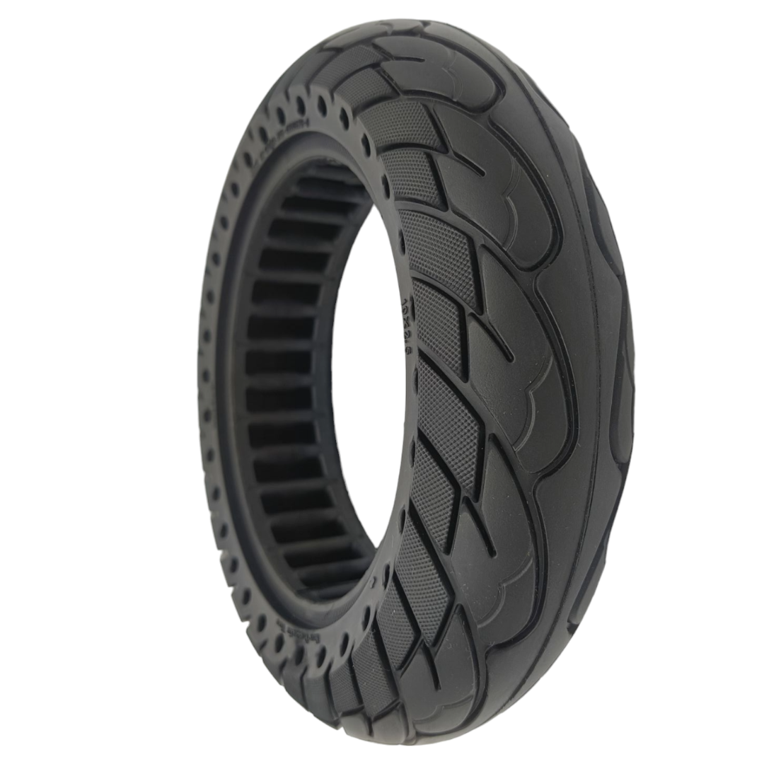 10x2.5-6.5 Vollgummi Reifen Schwarz