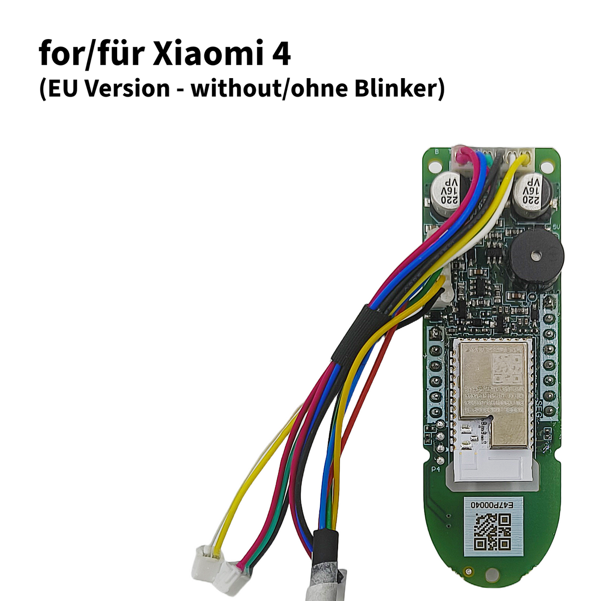 Original Dashboard Display für Xiaomi 4 (EU Version - Ohne Blinker)