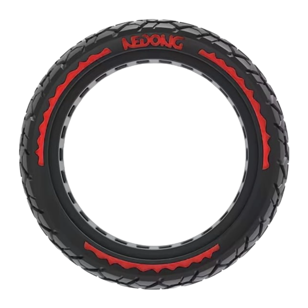Vollgummireifen Offroad Rot 8,5x2 Zoll (50-156) Offroad [Nedong]