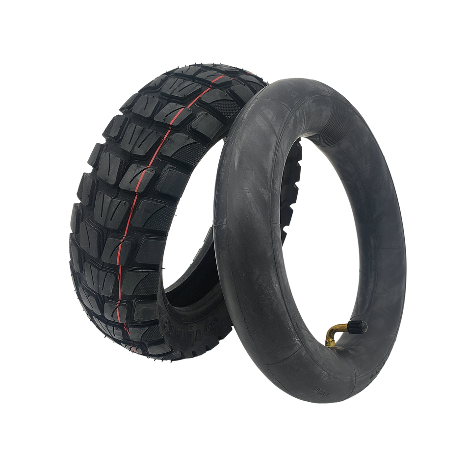 Techlife X7 Off-Road 255x80 dæk sæt 10x2.125 90° ventil slange