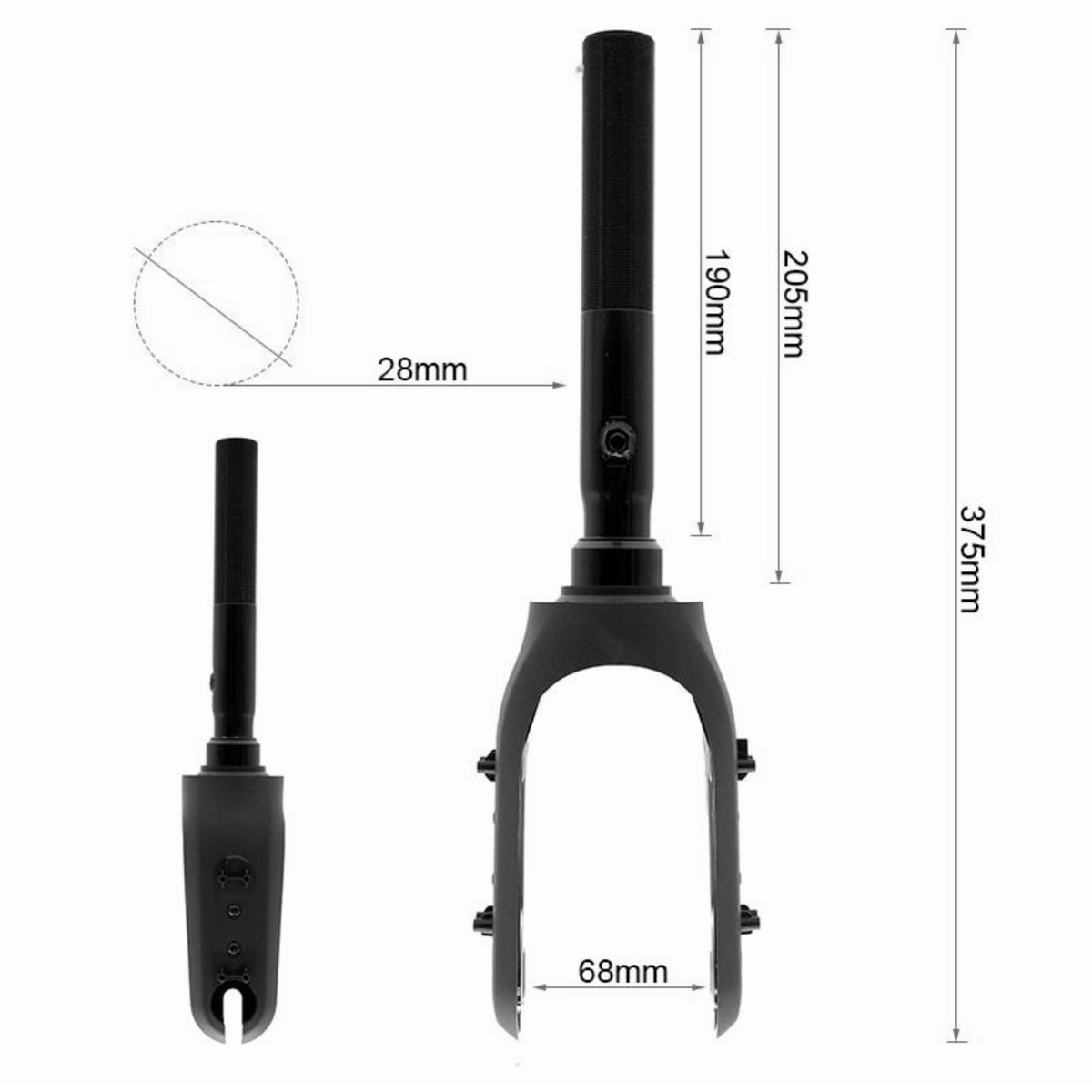 Original Vorderradgabel für Xiaomi Mi4 Go 