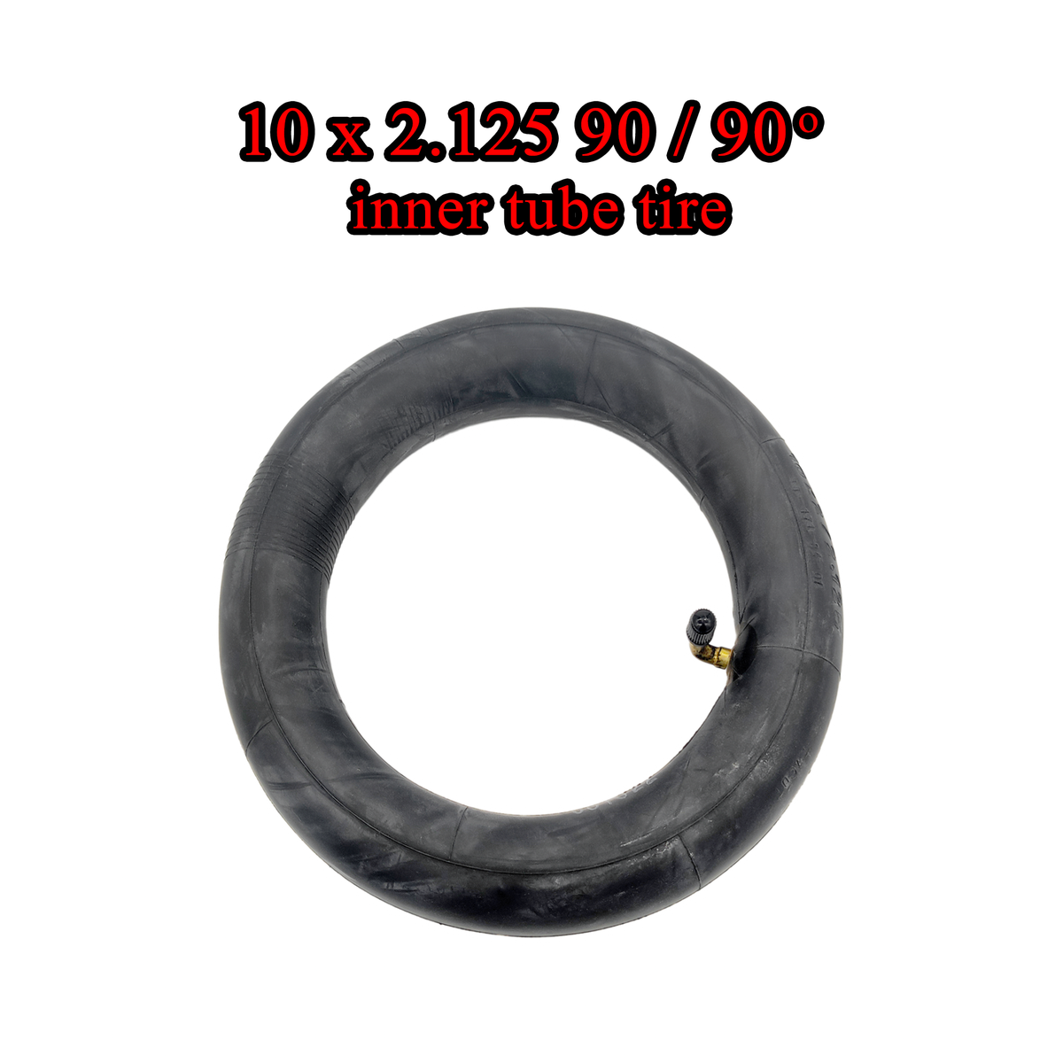 Reifen mit Schlauch 10x2.125 90/90° für Inokim Quick 4 Super Aftermarket