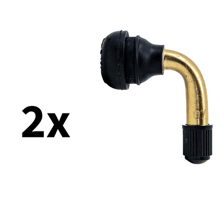 Tubeless Ventil 90° gebogen PVR70 2er Set