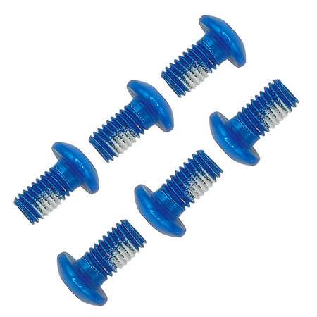 Torx Schrauben blau eloxiert mit Schraubensicherung 12 Stück für Bremsscheibe Aftermarket