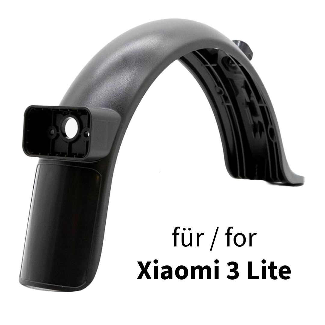 Aftermarket Kotflügel ohne Rücklicht Schwarz Ersatz für Xiaomi 3 Lite
