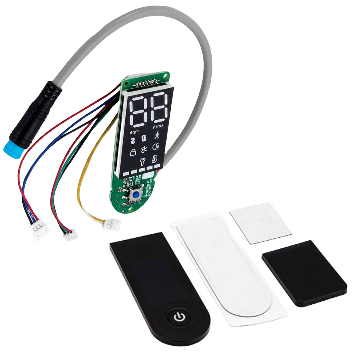 Aftermarket Dashboard Display mit Abdeckung Set  für Xiaomi Mi 3 E-Scooter