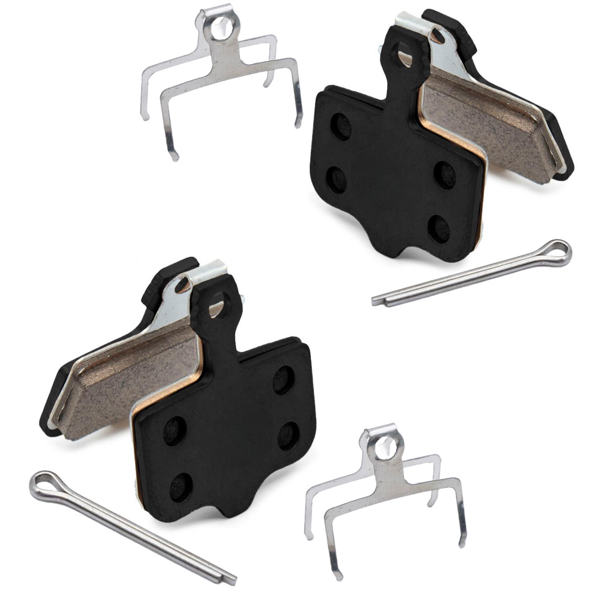 Bremsbelag Semi-Metall für Ausom L2 Max Ausom L2 Max Dual Motor 2er Set Aftermarket