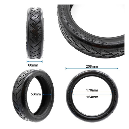Leqismart Model A6S Chaoyang 8.5x2 50/75-6.1 Reifen Tubeless Nylon