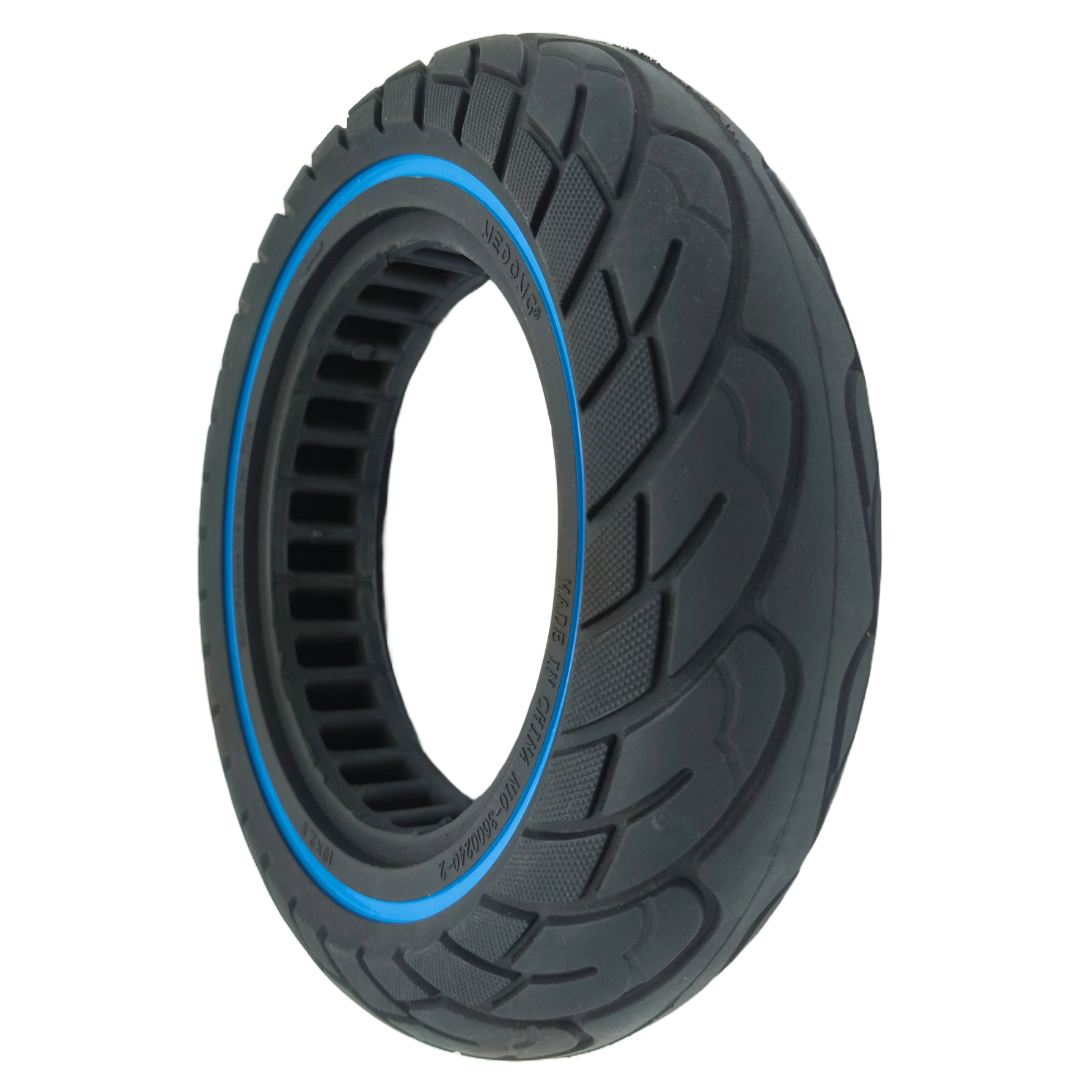 Wizzard 2.5 Plus Vollgummireifen 10x2.5-6 (34mm) Blau Schwarz