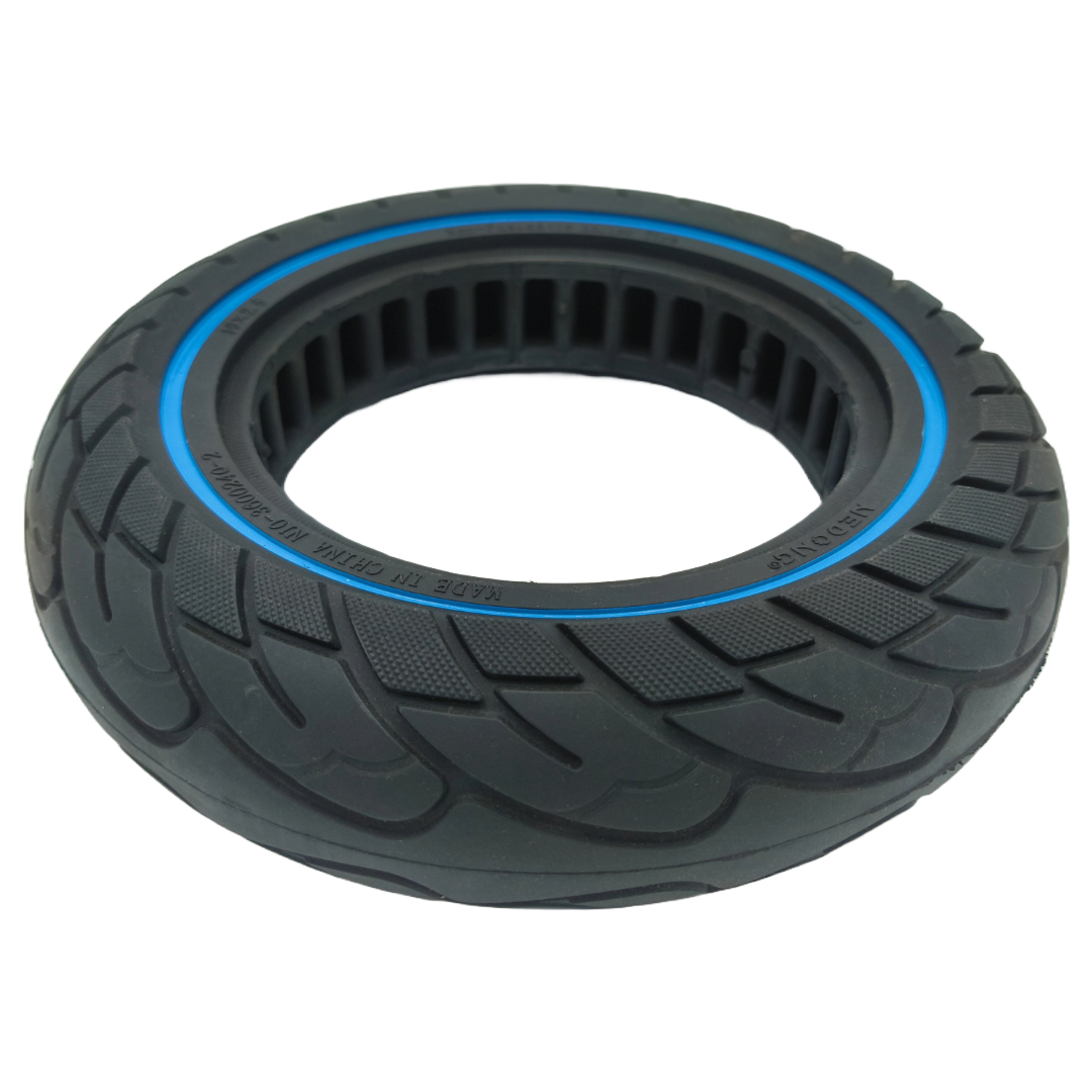 Wizzard 2.5 Plus Vollgummireifen 10x2.5-6 (34mm) Blau Schwarz