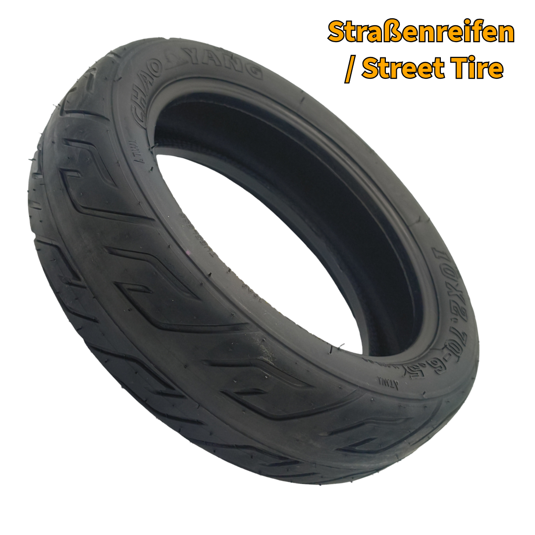 Tubeless Reifen 10x2.7-6.5 für VMAX VX8 OEM ohne Gelschicht