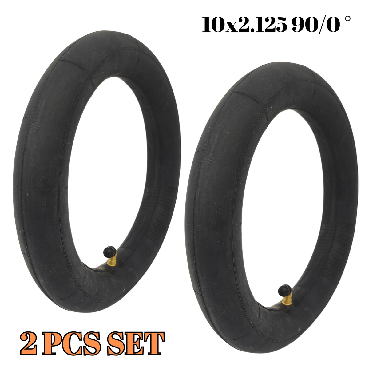 Schlauch 10x2.125 90/0° Ventil für SoFlow SO One Pro 2er Set Aftermarket
