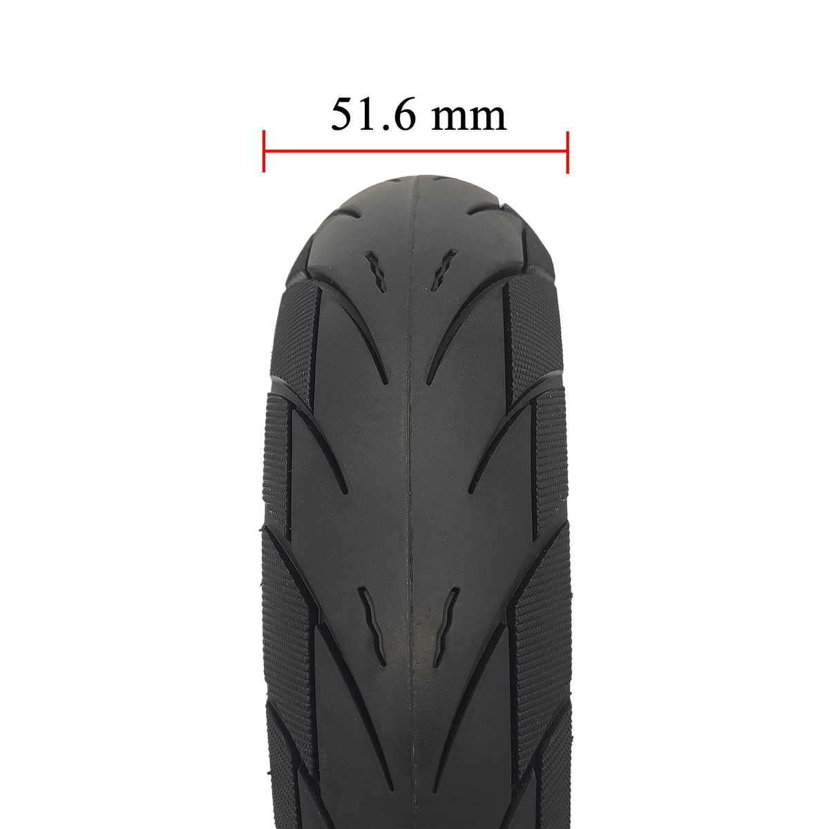 Ninebot Segway F65 Vollgummi Reifen 10x2.125 Zoll (44mm) Schwarz Soft – Bild 5